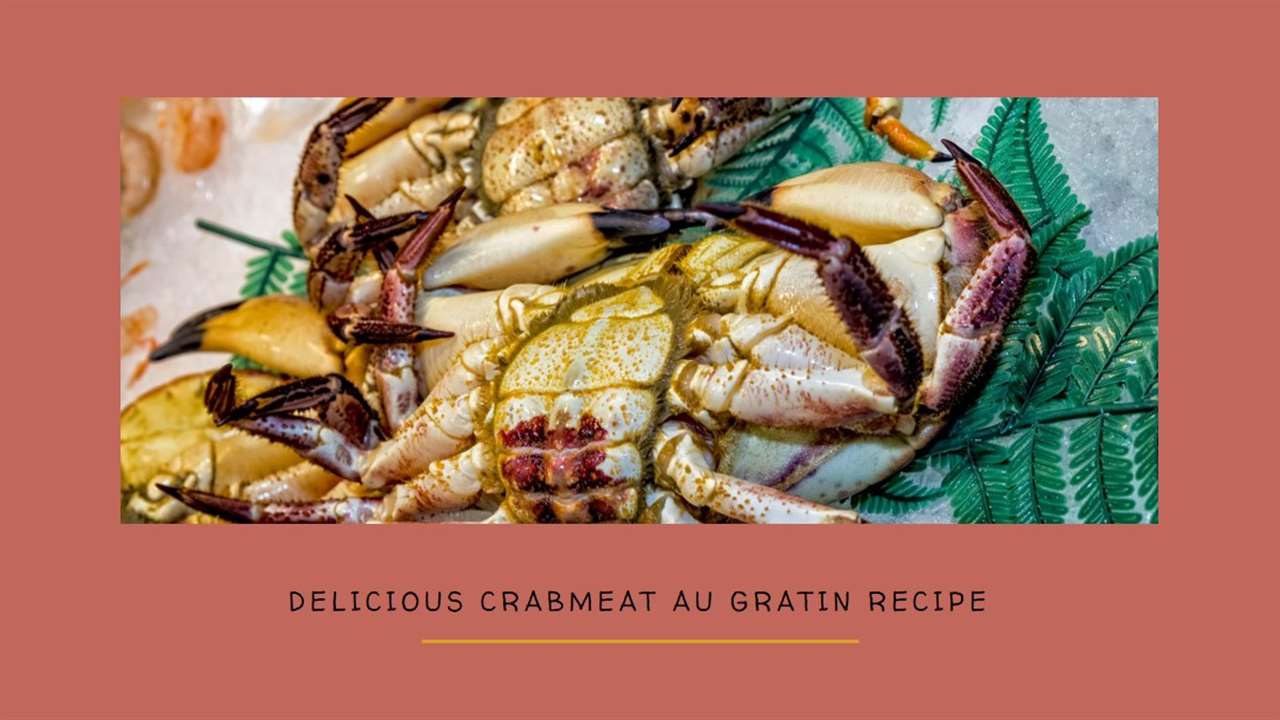 Drago's Crabmeat Au Gratin Recipe