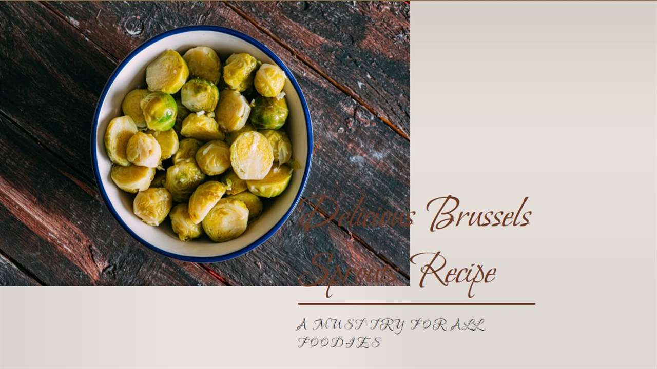Eureka Brussels Sprouts Recipe